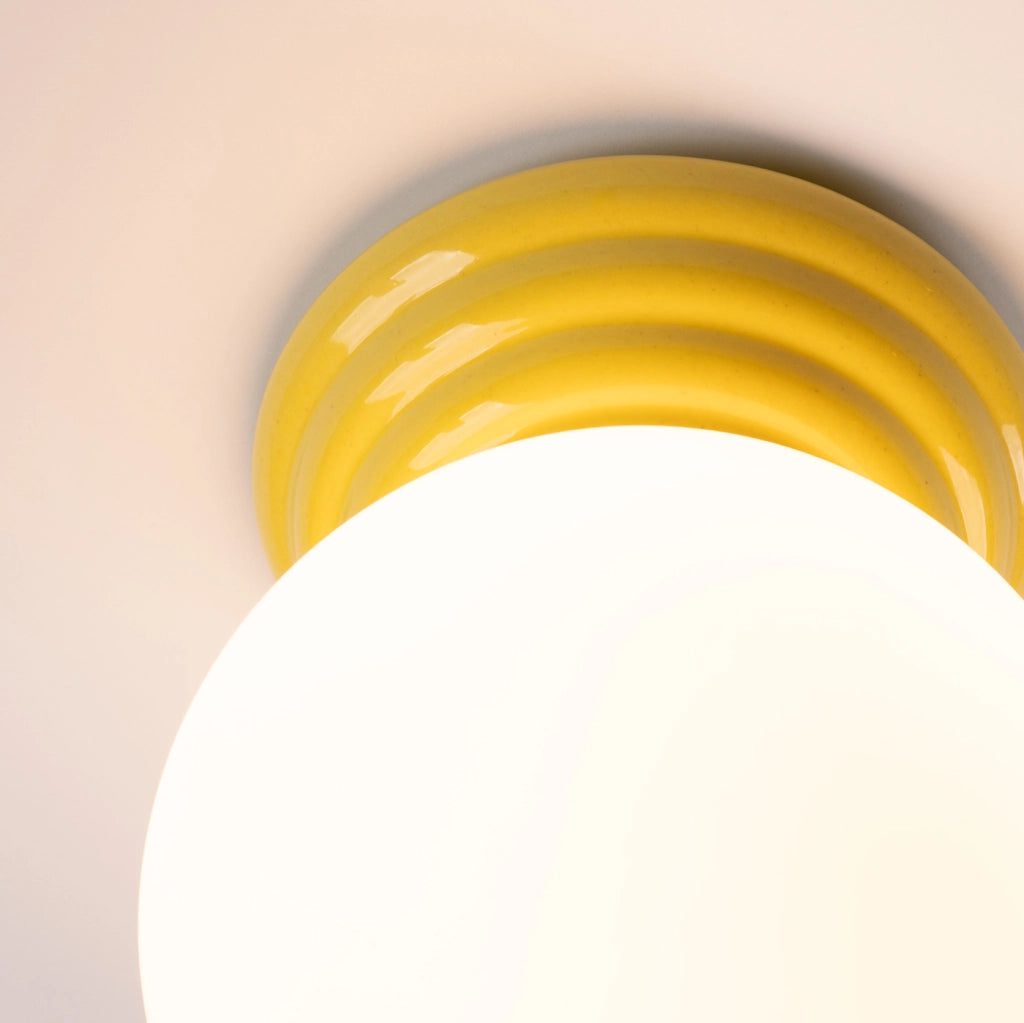 Lampada da soffitto ZORI giallo IP44