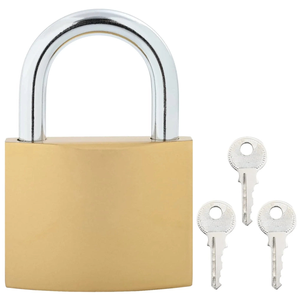 U Lock con Chiavi 2 pcs Ottone Ferro 42021934