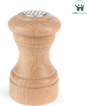 Saliera in Legno - 5 X 5 X 9 Cm - Naturale
