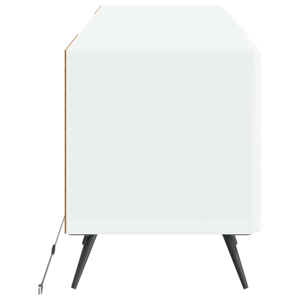Mobile TV LED Bianco Legno ingegnerizzato 897565