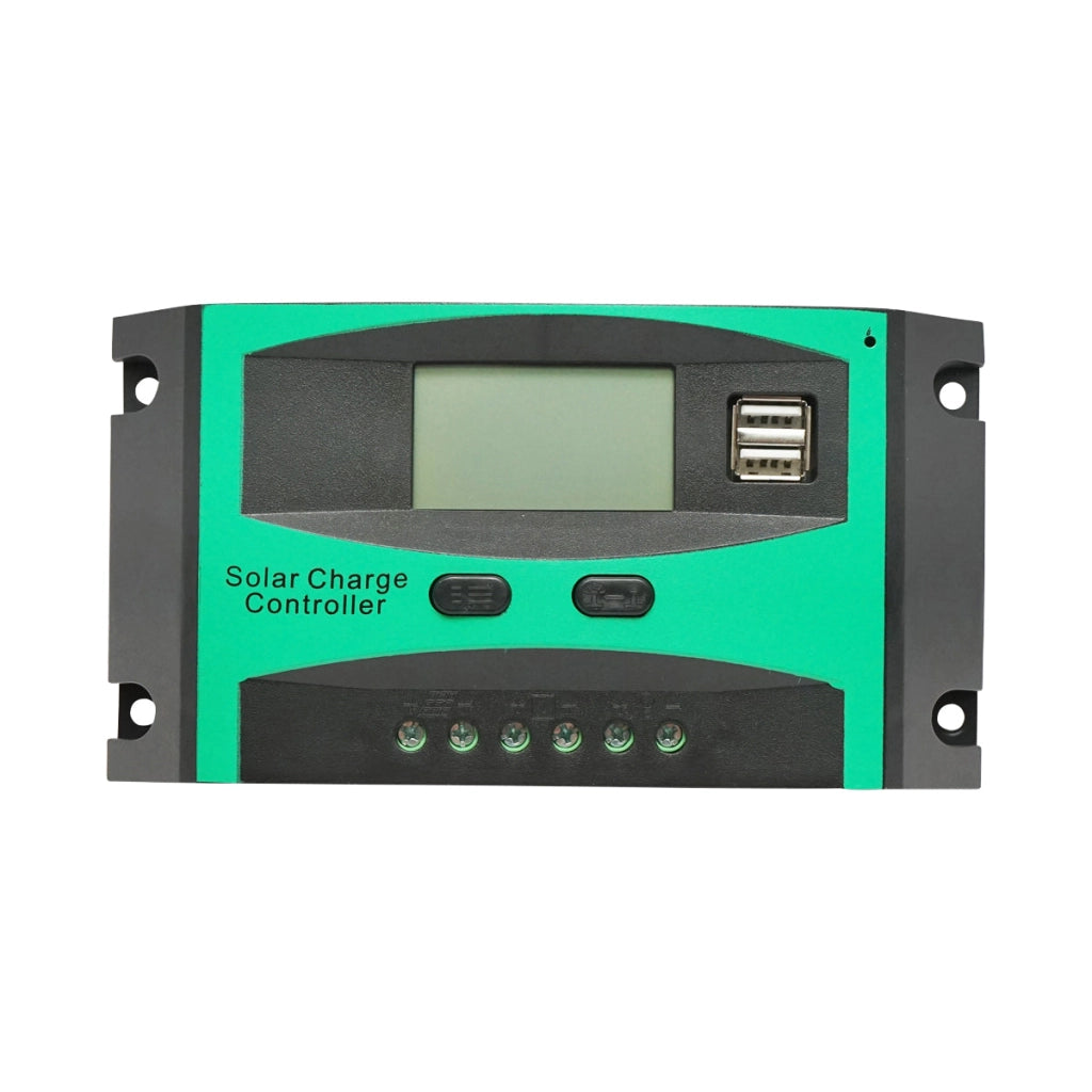 Regolatore di tensione per pannello solare 20A 12V/24V con 2 porte USB – Breckner Germany