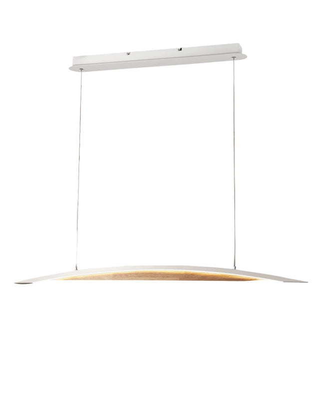 Lampadario a sospensione a led Cordoba bianco 3697-40-102 Fabas Luce