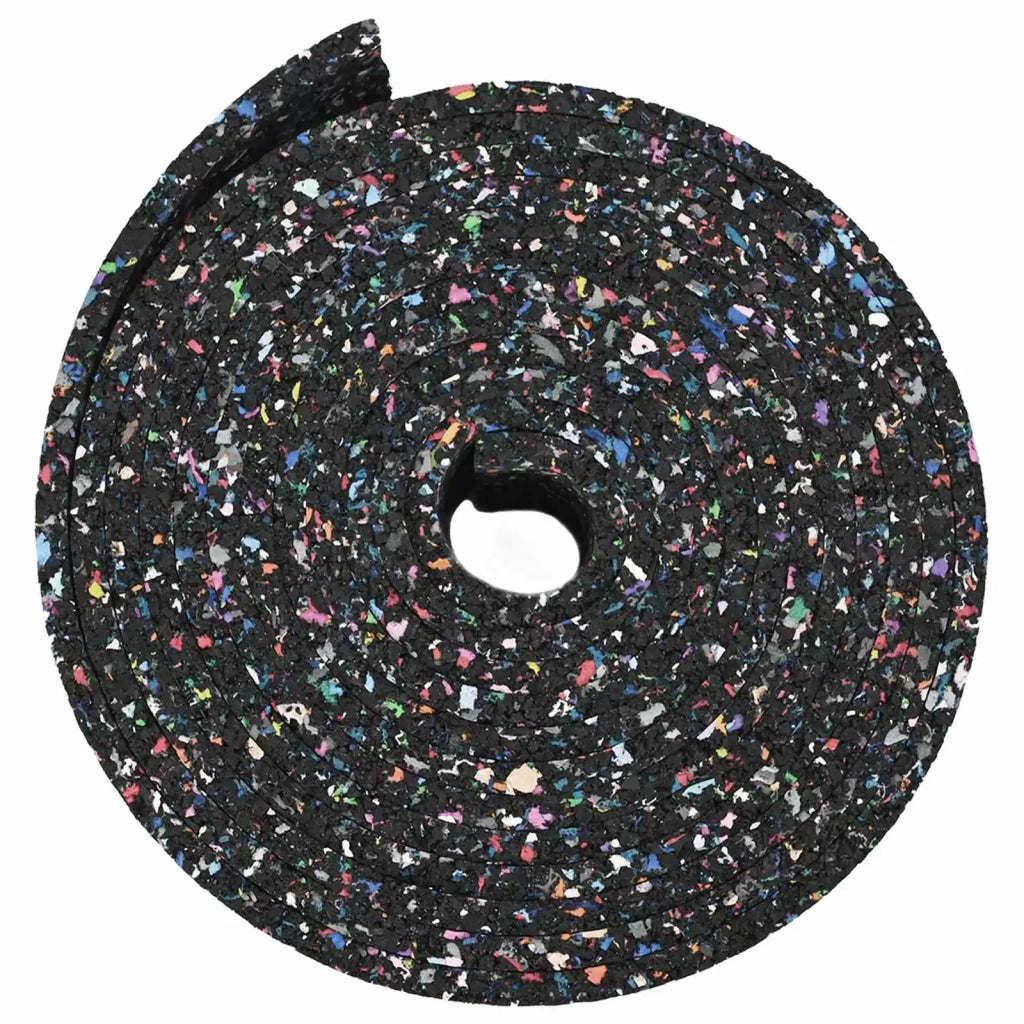 Rotolo di Granulato in Gomma Nero 1000 x 10 x 0,8 cm Gomma 42027287