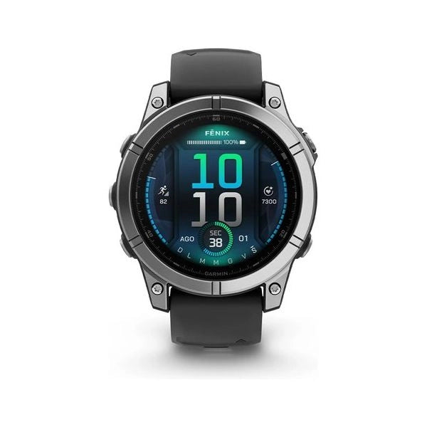 Smartwatch garmin 010 03025 00 fenix e stainless steel e black