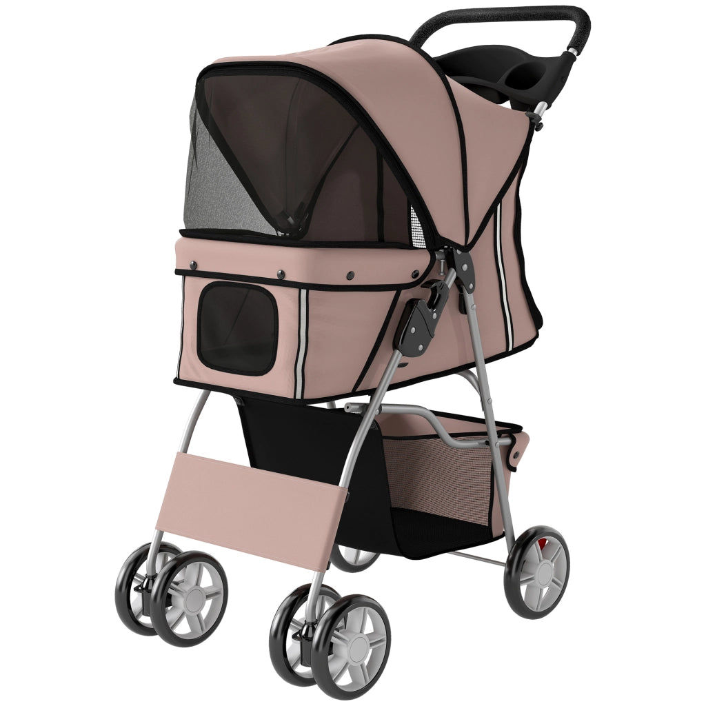 Cuscino Lavabile per Passeggino Cani ¨C Minimal ¨C Grigio