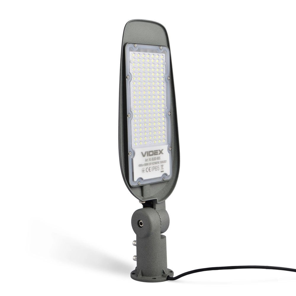 Lampione solare LED 60W 4300lm 5000K IP65 con telecomando Videx