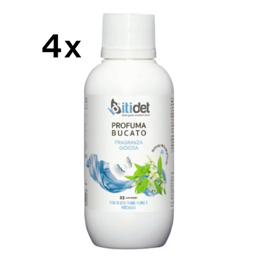 Profuma Bucato Gioiosa 4 Pezzi x 250 ml, Profumatore Tessuti Persistente | Itidet