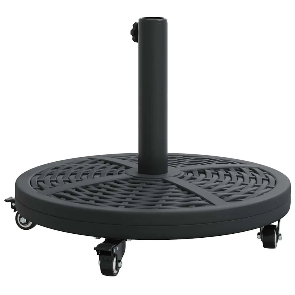 Base per ombrellone Art déco Nero Ø 45 x 39,5 cm Ferro 42002568