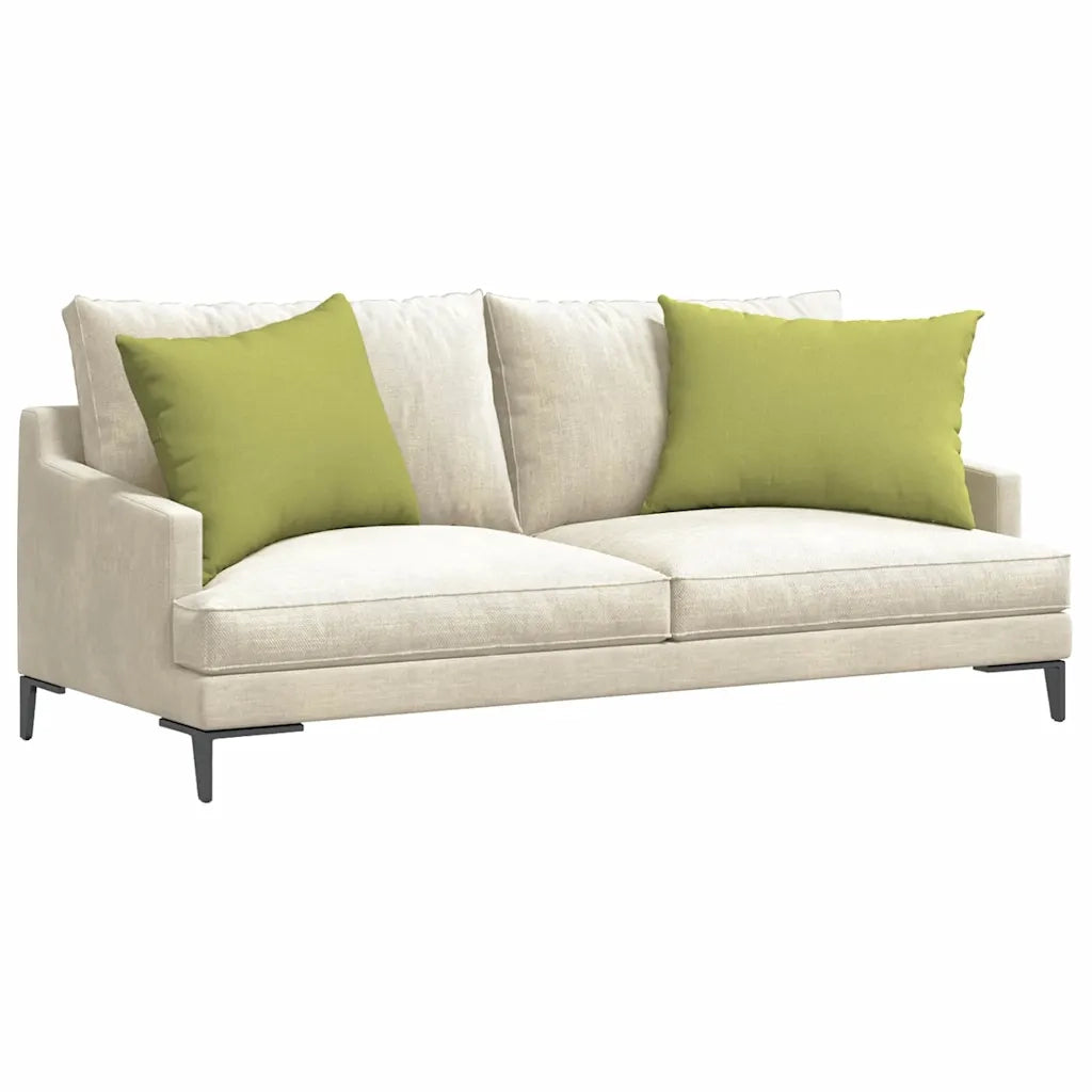 Cuscini da Divano 2 pcs Verde chiaro 70 x 50 cm Tessuto 42013749