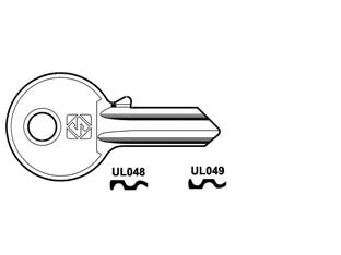 CHIAVI PER CILINDRI UNIVERSAL 3 SPINE GRANDI- - UL049 SX - 20 pezzi SILCA