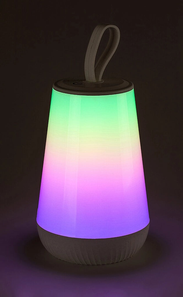 Lampada RGB telecomando USB ricaricabile LED 2W bianca