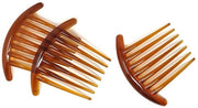 Clip per capelli in plastica duratura - tipo francese - 2 pezzi - accessorio elegante per capelli