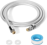 Doucheslang universale da 2m per docce - PVC - colore argento