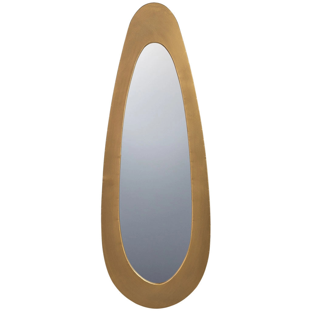 Specchio parete metallo 97.5x35x02h cm