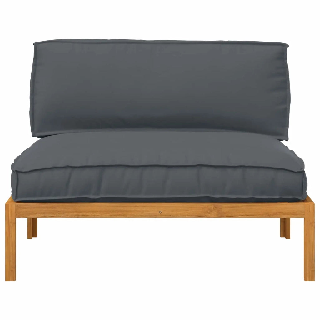 Set di divani con cuscino Antracite 120 x 92 x 69 cm 3418196