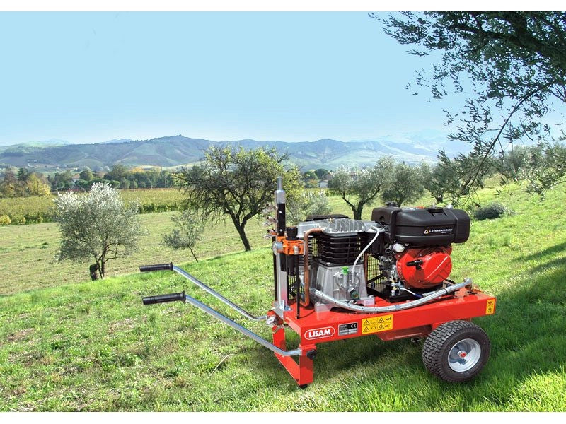 Motocompressore Lisam LM 600 Diesel AE motore Lombardini avviamento elettrico