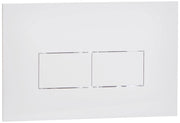 Placca 2 Tasti Modello Eco Linea Bianca Pucciplast