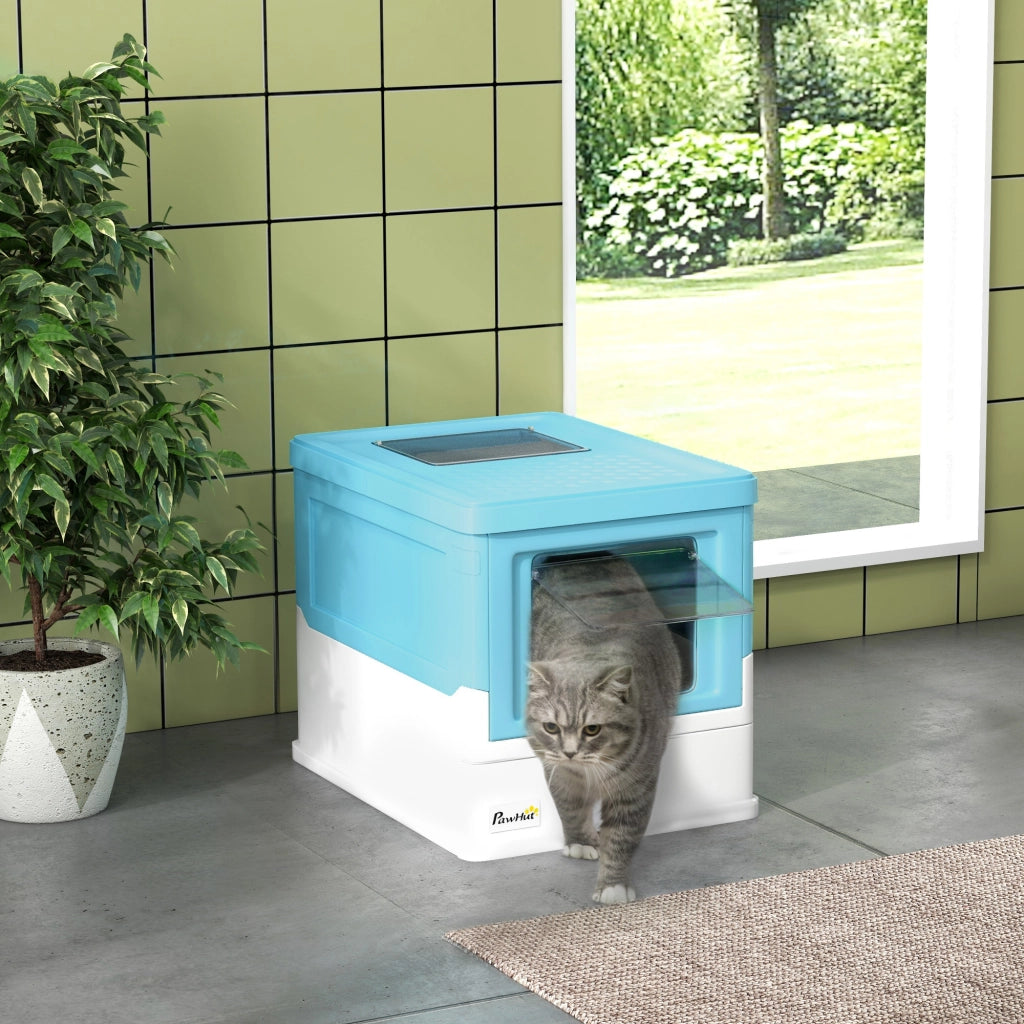Arenero per Gati ¨C Minimal ¨C 47.5x35.5x36.7 cm Blu