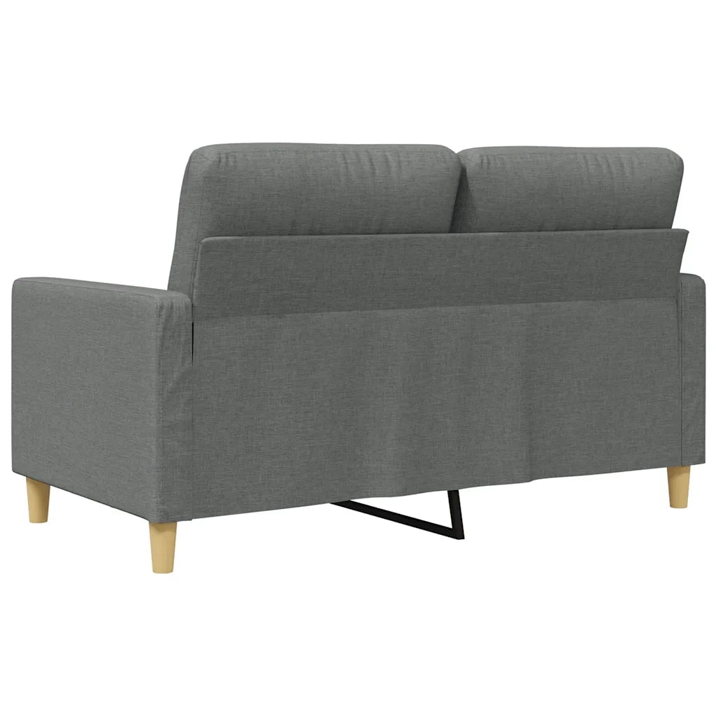 Divano a 2 Posti-Sofa 2 Posti Grigio Scuro 120 cm in Tessuto 739711