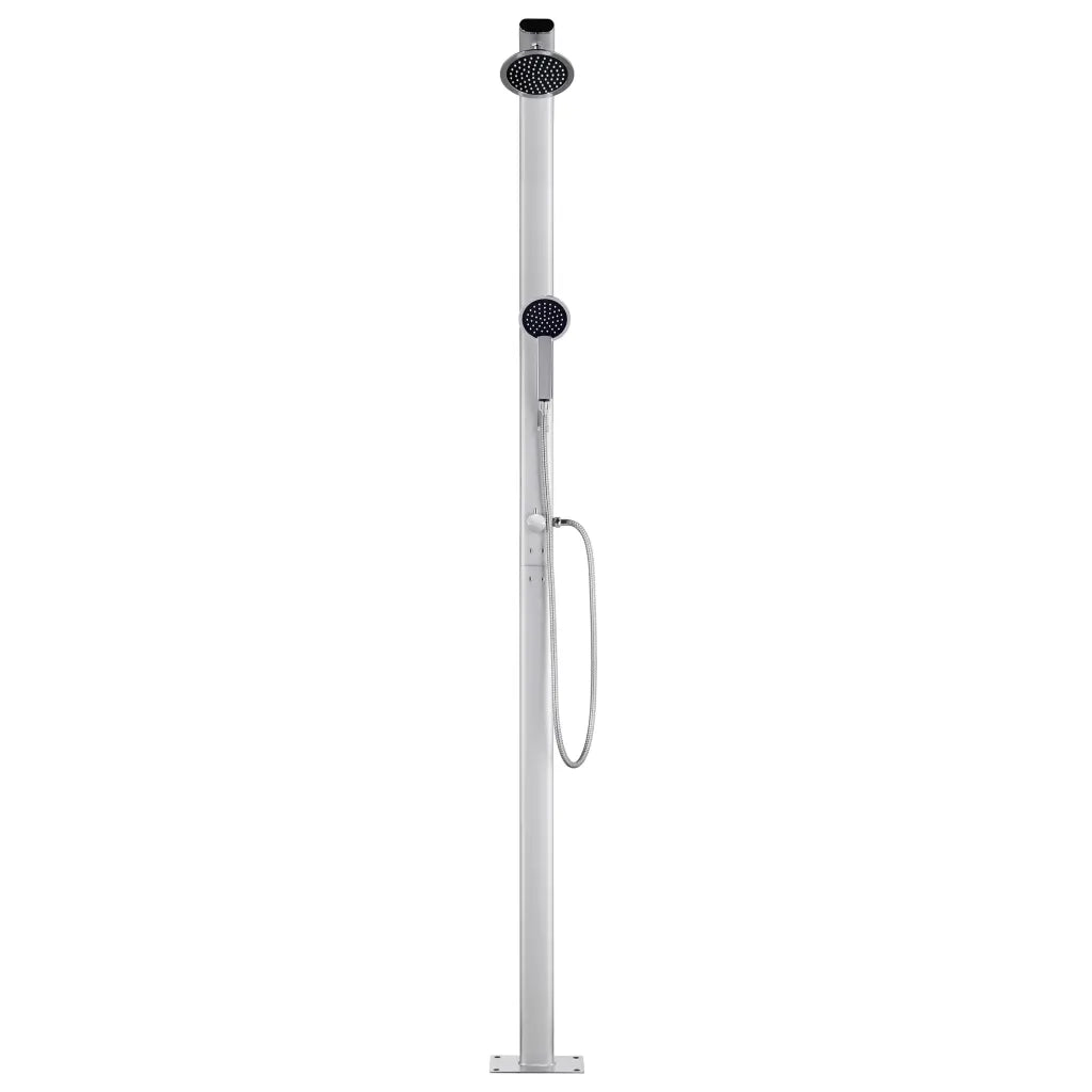 Doccia da Giardino 215 cm in Alluminio 315943
