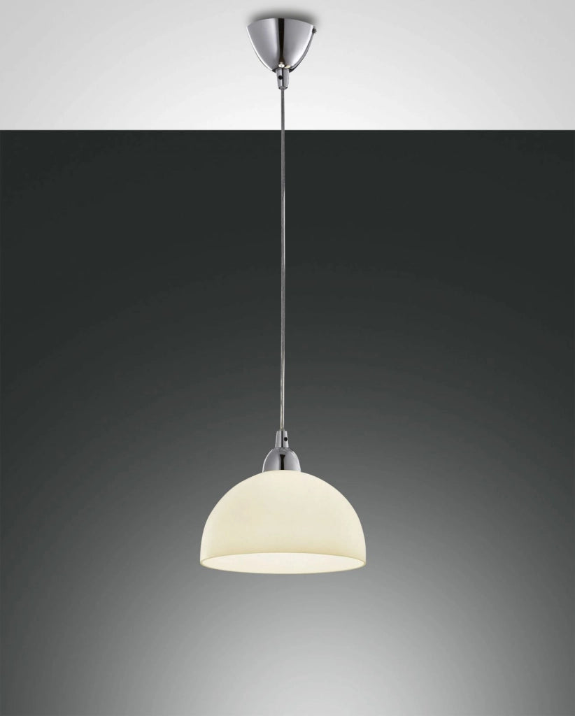 NICE SOSPENSIONE AMBRA D.26 CM. 2908-44-125