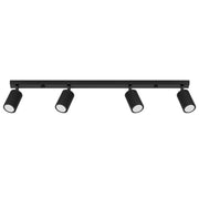 Lampada a soffitto KARBON 4L nero