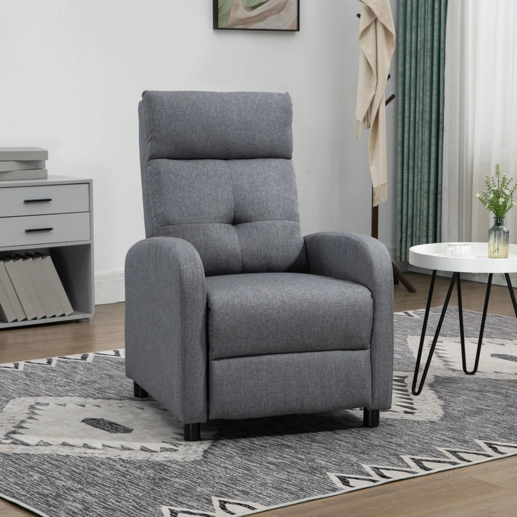 Poltrona Relax Reclinabile Massaggiante ¨C Minimal ¨C Grigio