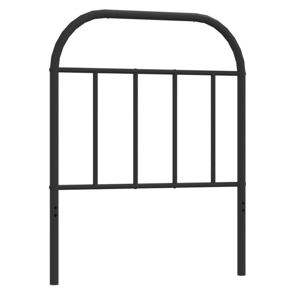 Testiera di Ricambio in Metallo Nero 75 cm 353661