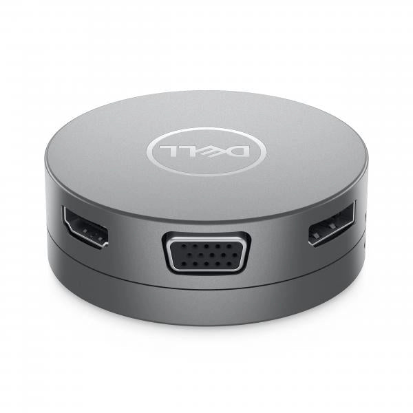 Adattatore Portatile DA310 7 in 1 Interfaccia USB 3.1 Tipo-C Colore Argento