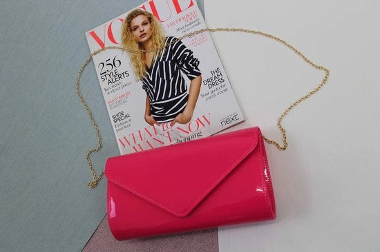 Borsa Alisa per donne, fucsia rosa