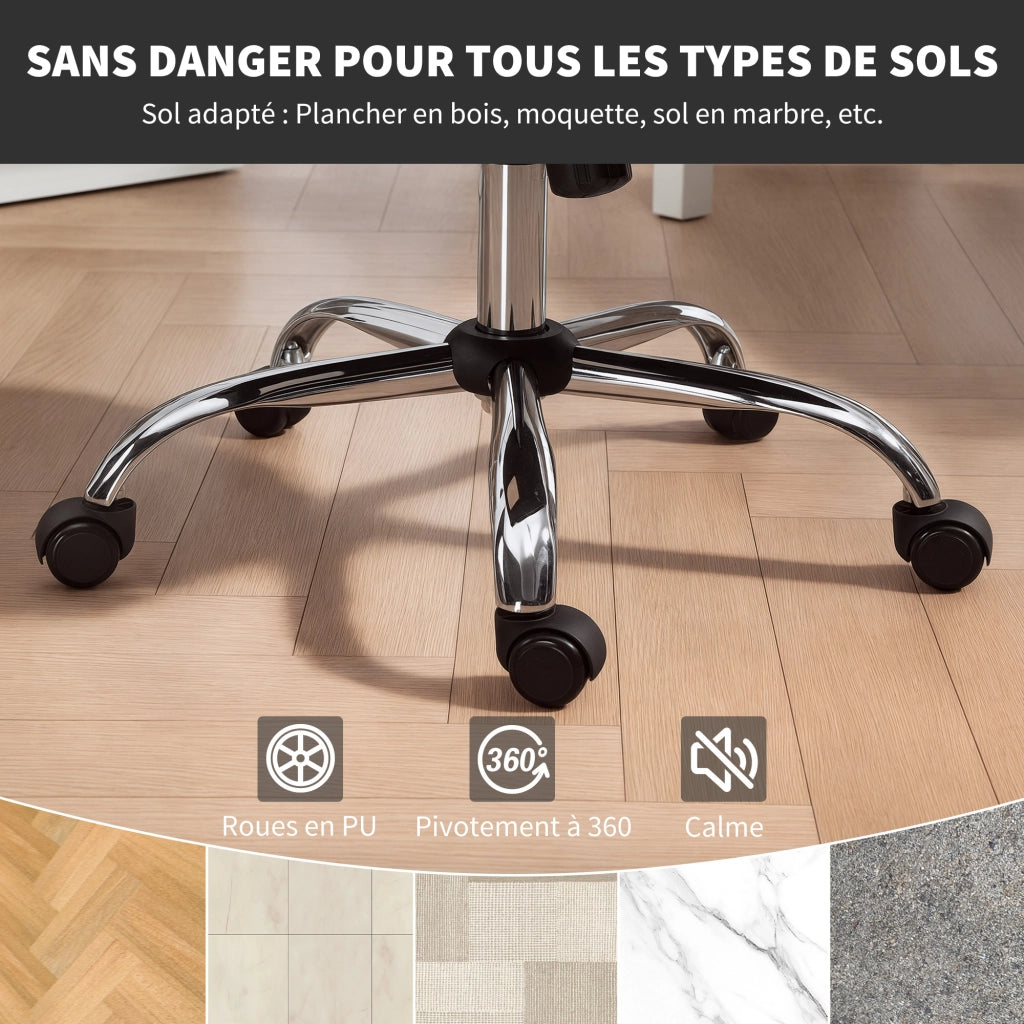 Sedia da ufficio ergonomica regolabile in altezza ¨C Minimal ¨C Grigio