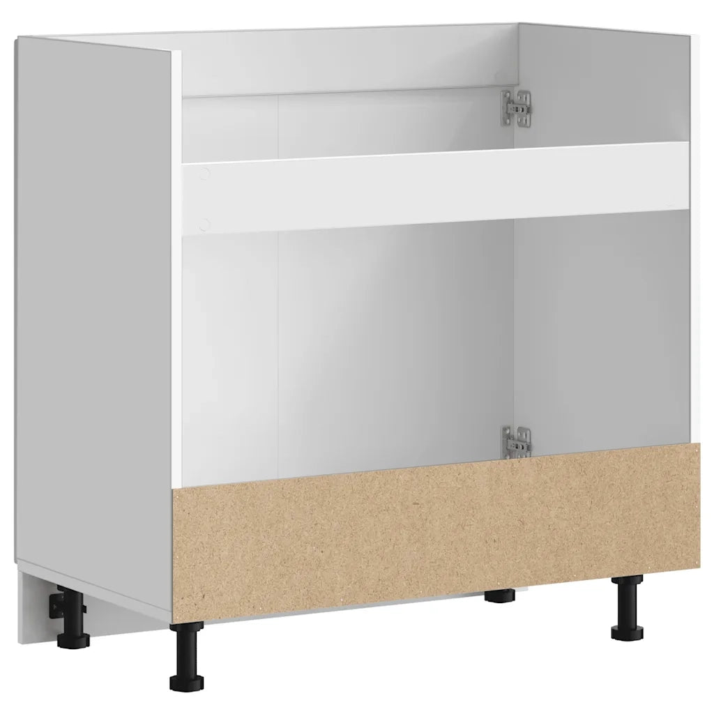 Mobile base lavello Kalmar Bianco Lucido 80x46x81,5 cm 853449