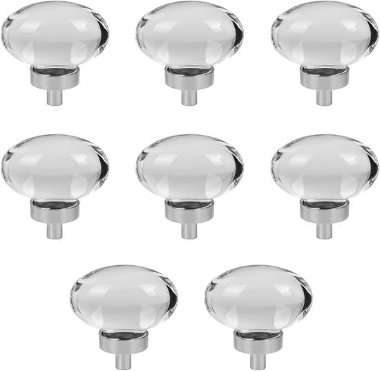 Decorative maniglie a forma di pomo - 8 pezzi - 45 mm