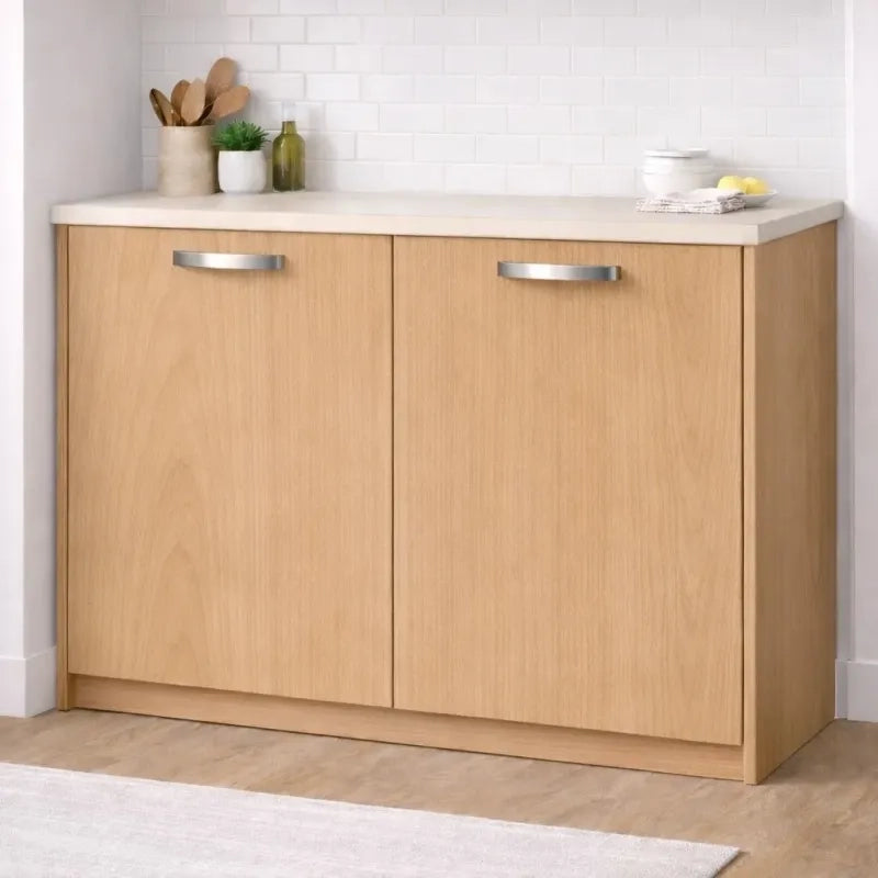 Anta per mobili in Legno nobilitato Compresa di Maniglia 72x40 Faggio