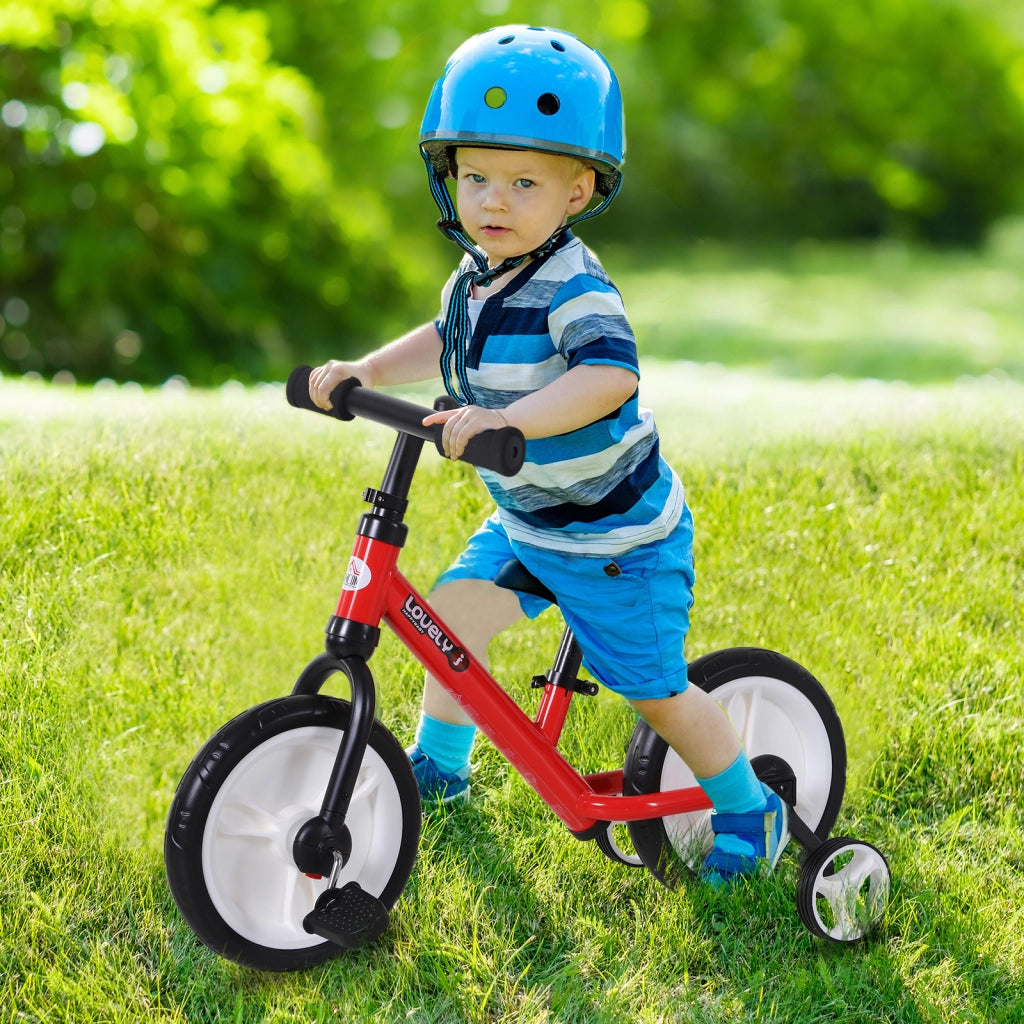 Bicicletta Senza Pedali per Bambini ¨C zephmum ¨C Rosso
