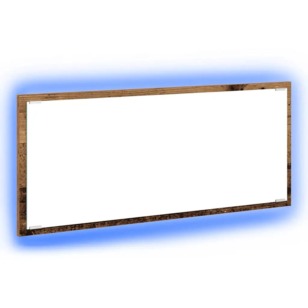 Specchio Legno vecchio 90 x 8,5 x 37 cm Legno multistrato 875419