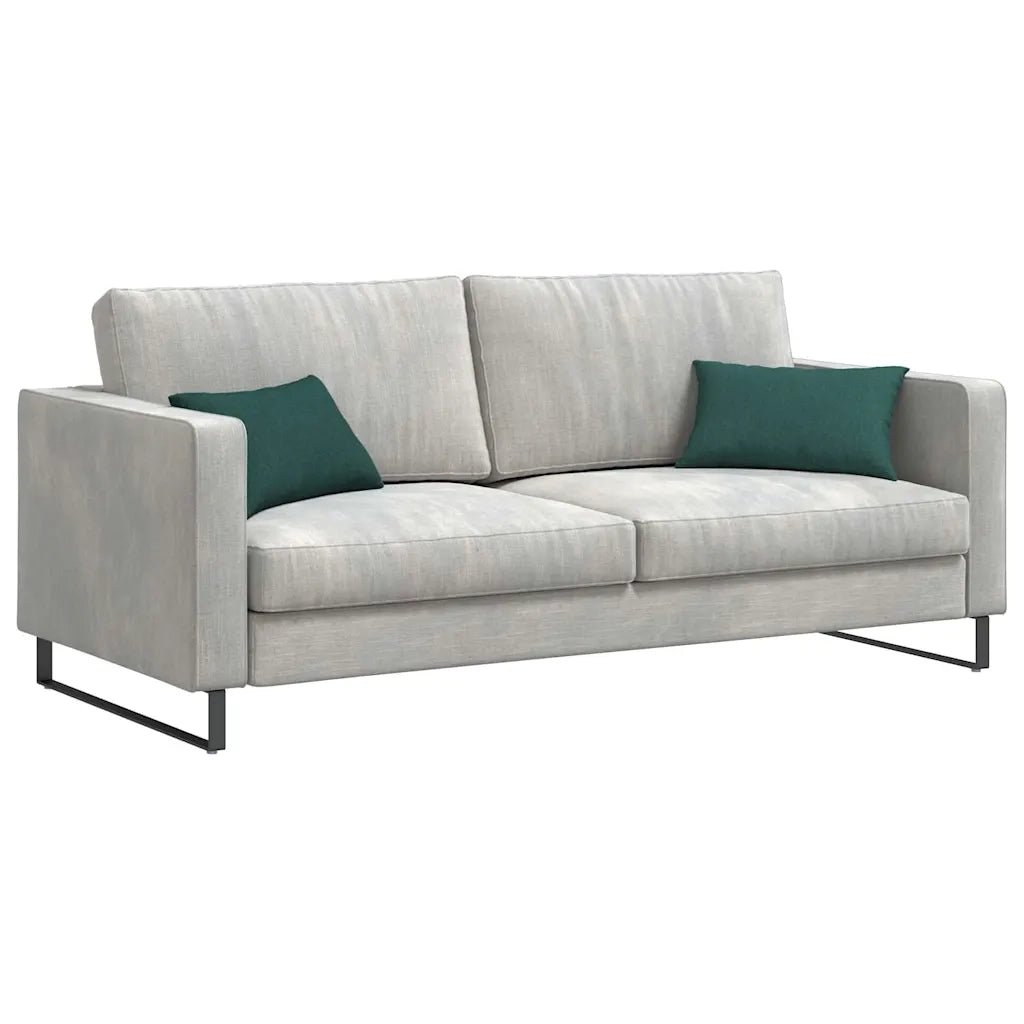 Cuscini da Divano 2 pcs Verde Scuro 50 x 30 cm Tessuto 42013615