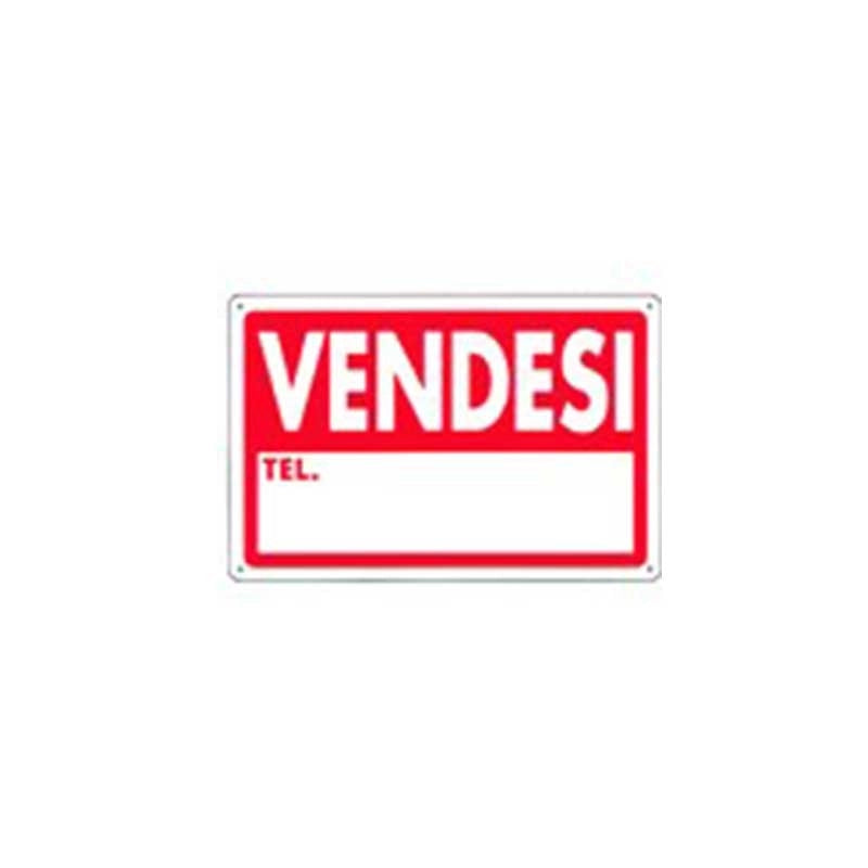 Cartello vendesi cm 20X30