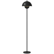 Lampada da Terra Moderna ¨C Xylo ¨C Paralume a Sfera E27 ?30x155cm Nero