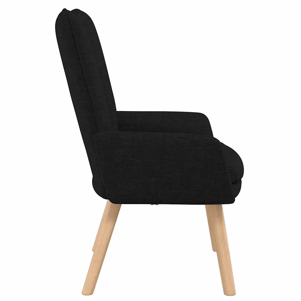 poltrona Nero 63 x 67 x 94 cm Tessuto e compensato 42001826