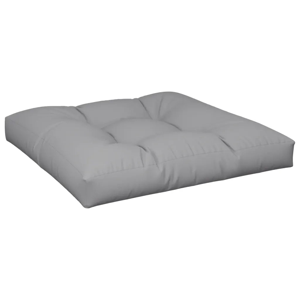 Cuscini per Pallet 2 pz Grigi in Tessuto 360690