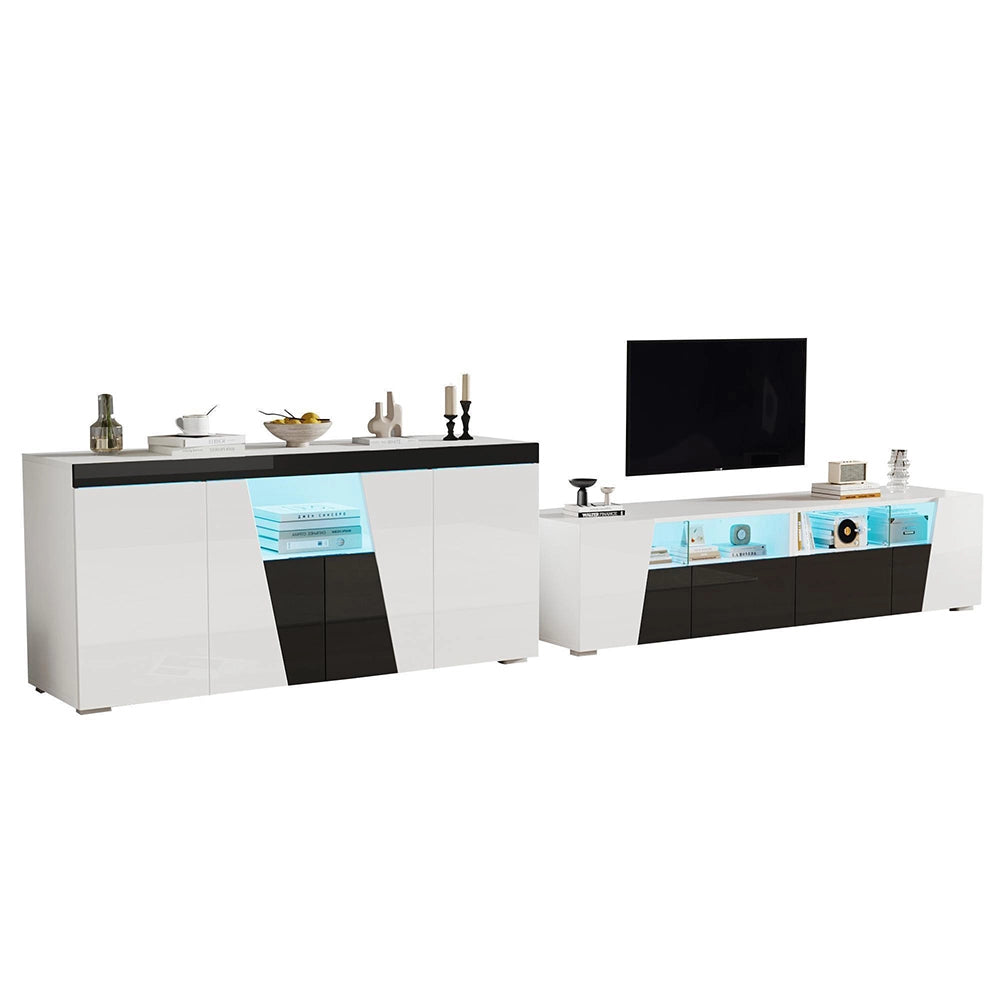Set TV+console - Xylo - 180x38.5x45 cm LED