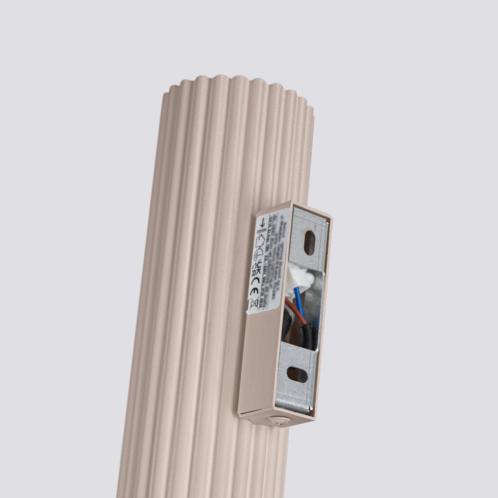 Lampada da parete KARBON 30 taupe