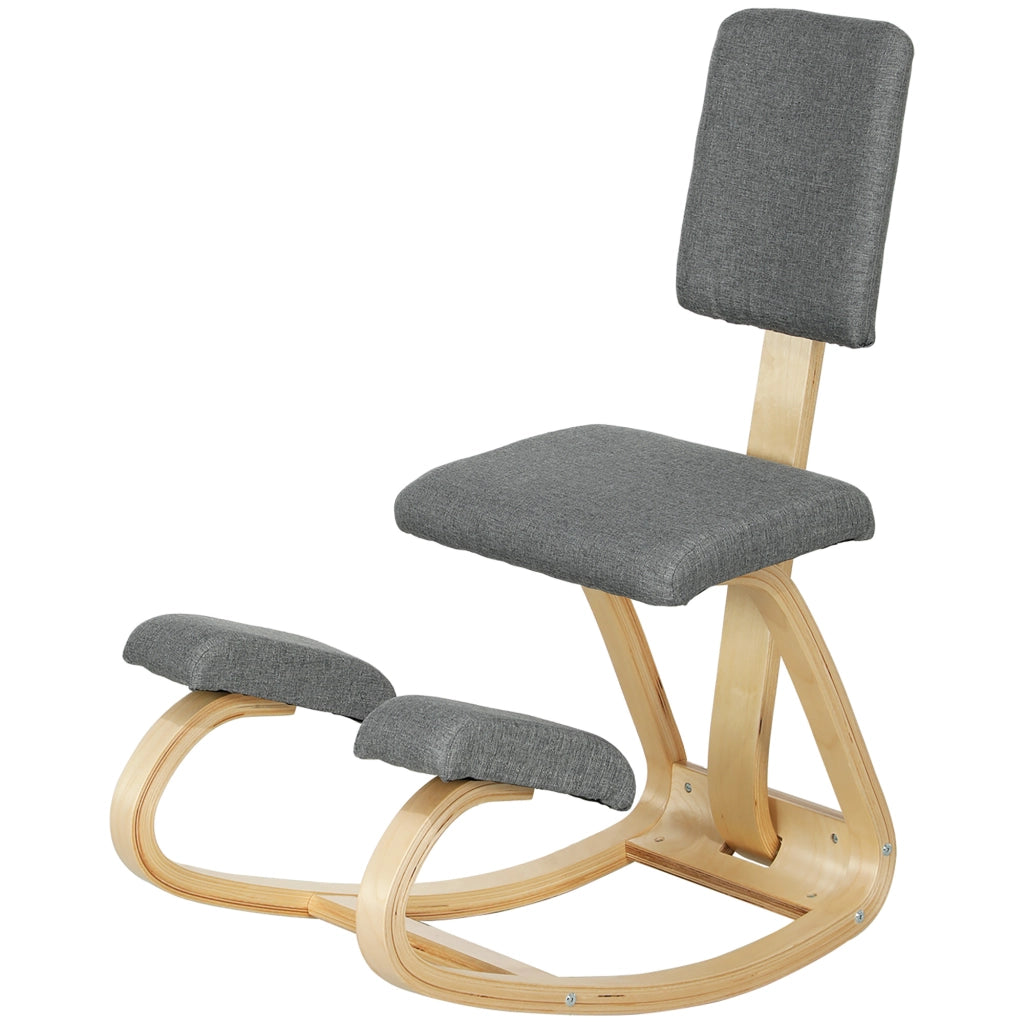 Sedia ergonomica a ginocchia ¨C zephmum ¨C grigio
