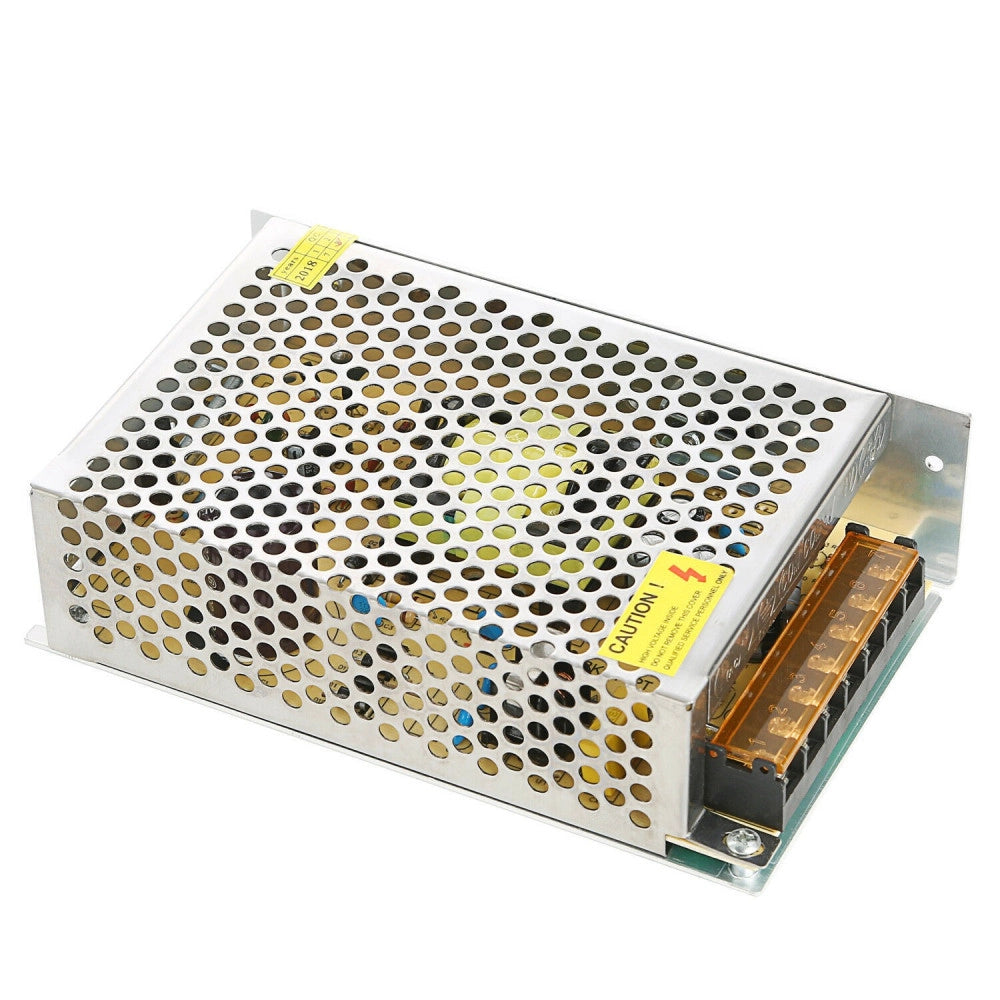 Trade Shop - Driver Alimentatore Trasformatore Stabilizzato Switch Trimmer 220v-12v 10 Ampere -