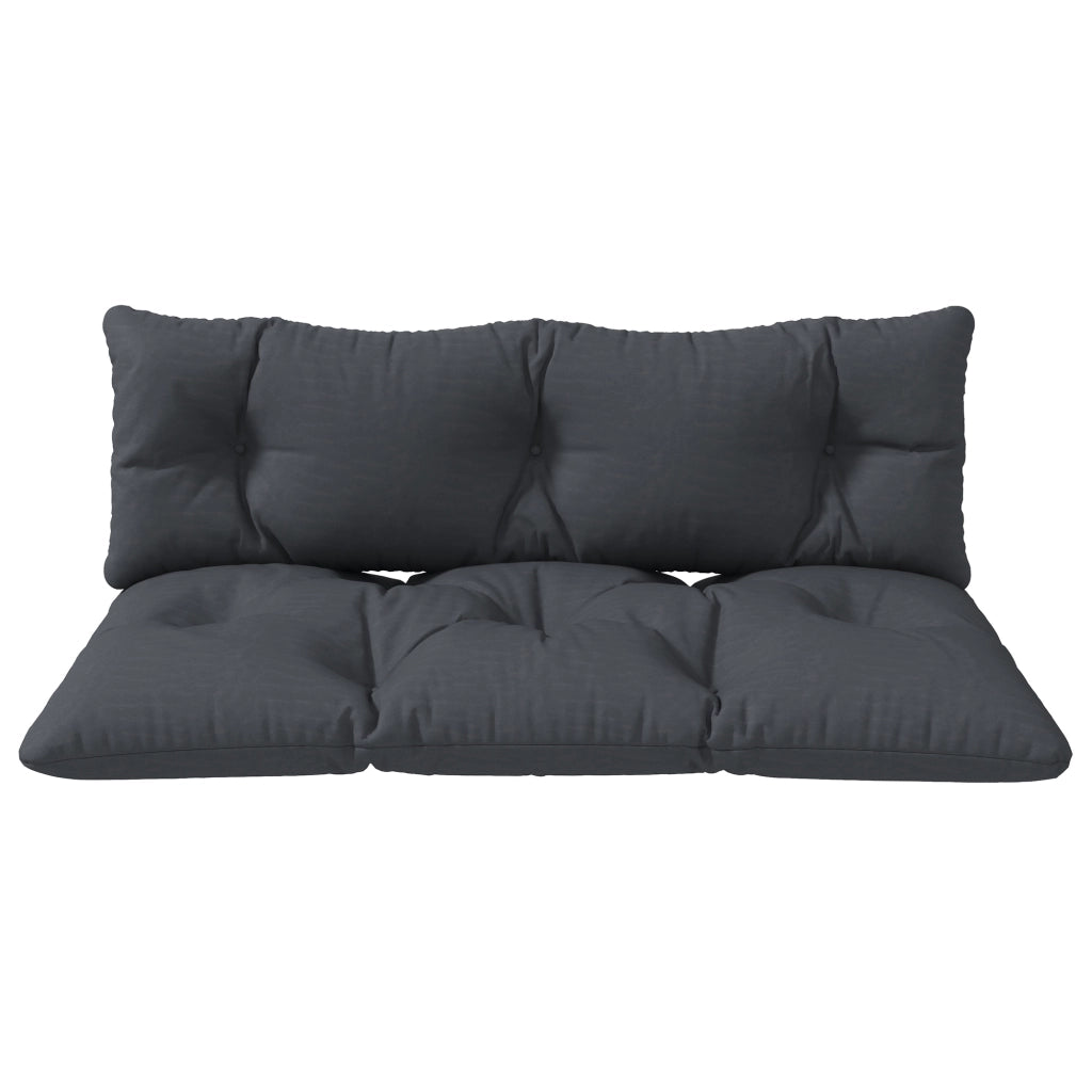 Set cuscini esterno banco ¨C zephmum ¨C grigio idrorepellente 2 pezzi