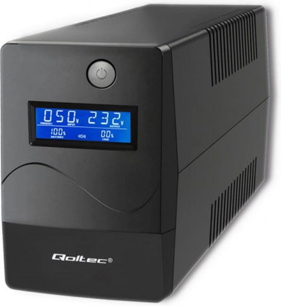 Alimentatore Continuo da 450 VA con Display LCD, USB e RJ45.
