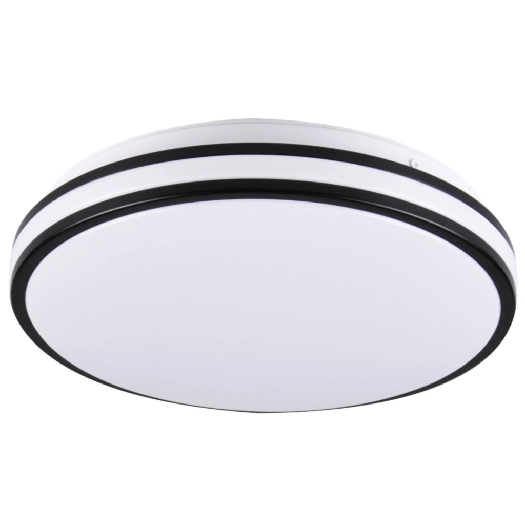 Plafoniera LED Polux Orbit nera 38cm 24W 4000K 2600lm
