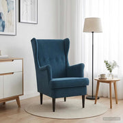 Poltrona Blu Velluto 42029945