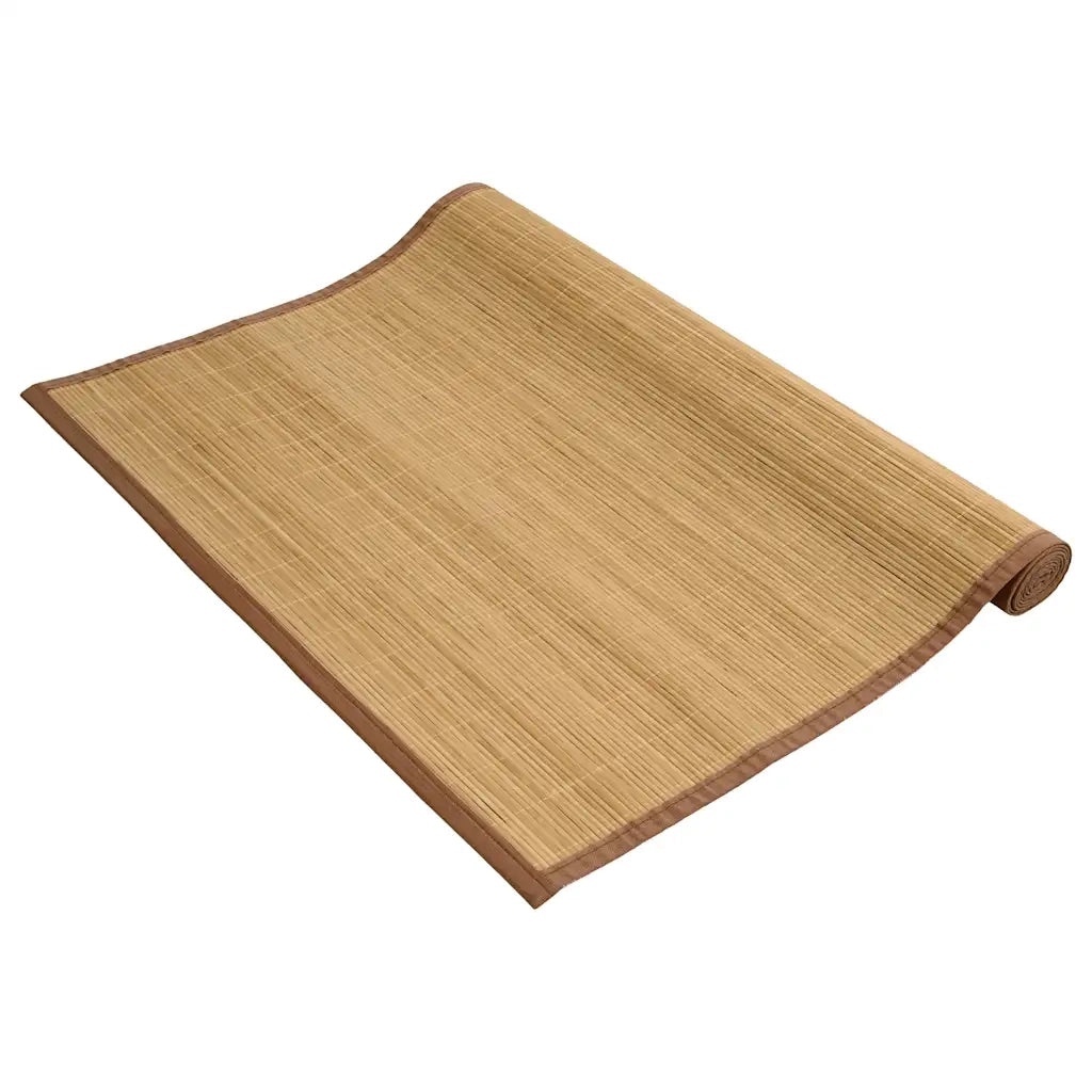 Tappeto in Bambù 100x160 cm Marrone 245822